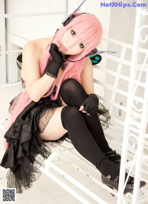 Vocaloid Cosplay - Stockings Bigblackcock Interrcial